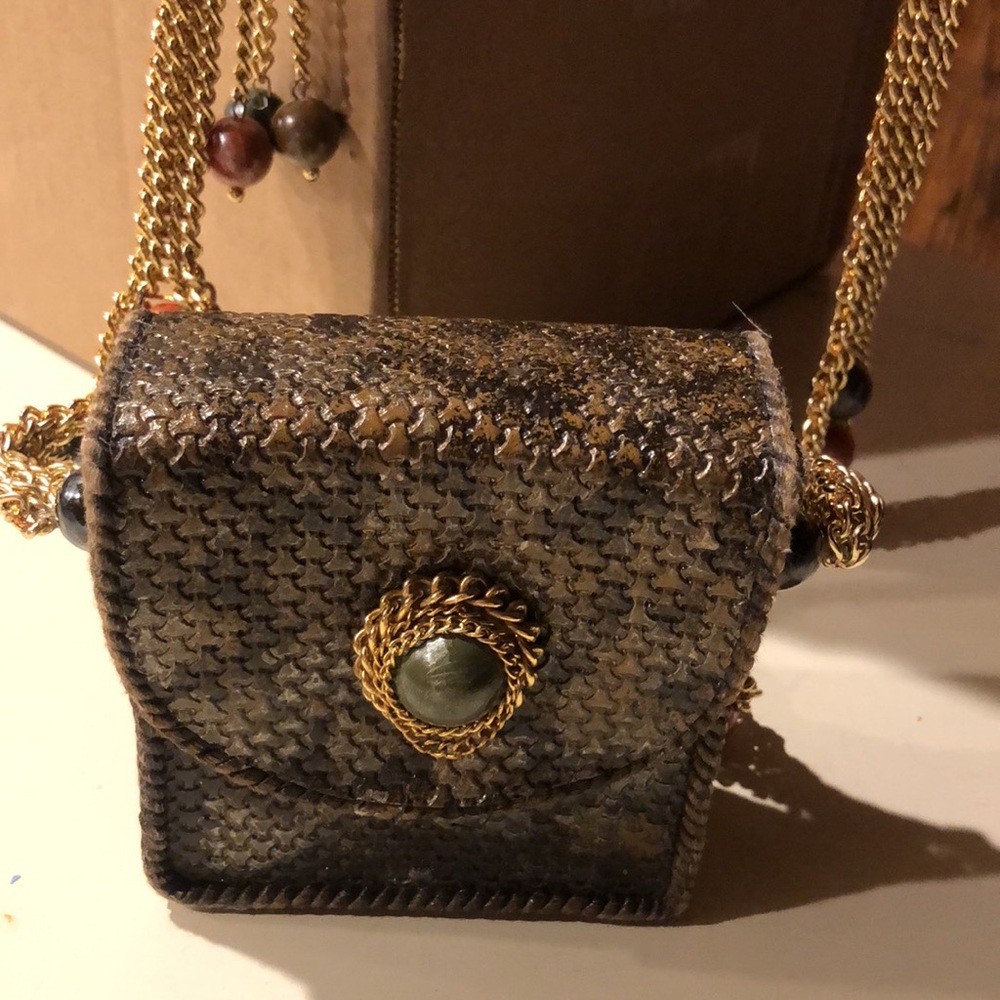 Amazing Statement Making Tiny Handbag - image 2